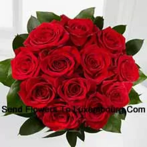 Bunch Of 11 Red Roses